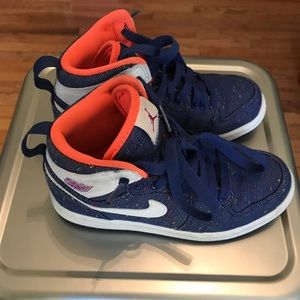 Blue Jordan Hi (Sz 13) Multi Color